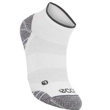 Women's Ecco Golf Ankle Socks Socks White | USA 427WNB